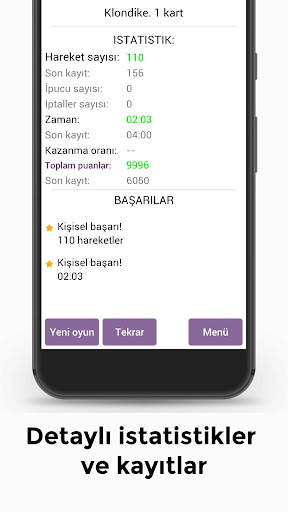 Klasik solitaire koleksiyonu screenshot 7