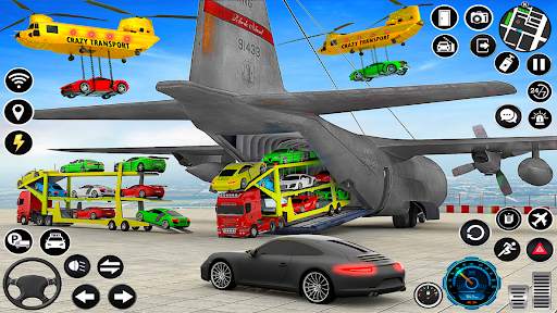 Crazy Car Transport Truck Game screenshot 29