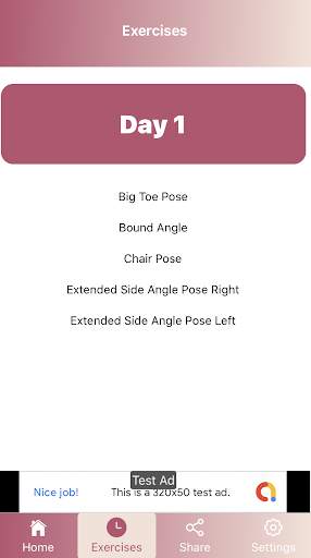 Yoga in 1 minute for everyone screenshot 3