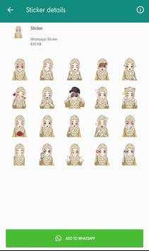 Muslimah sticker for WhatsApp screenshot 4