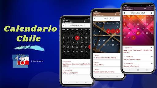 Calendario Chile скриншот 1