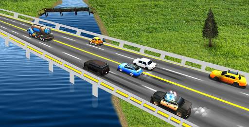 Carreras de coches de tráfico screenshot 2