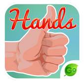 Keyboard Sticker Hand Emotes 1.3