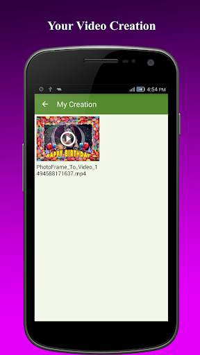 Birthday Photo Frame To Video screenshot 8