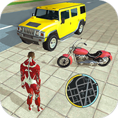Angry Rope Hero Vice Miami Simulator icon