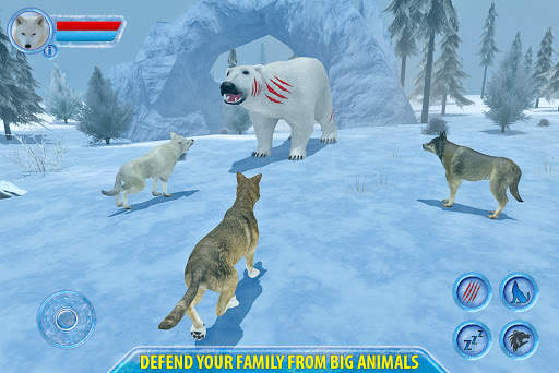 Arctic Wolf Sim 3D screenshot 7