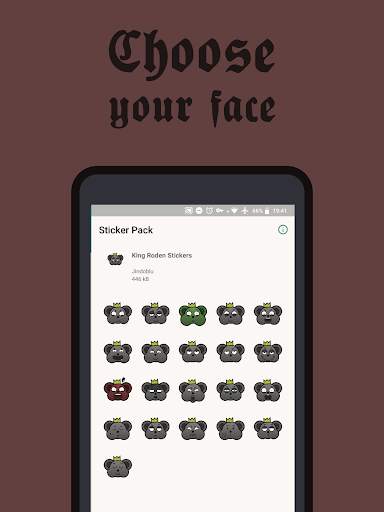 King Roden WAStickerApps скриншот 8