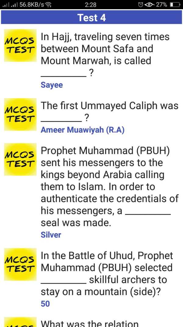 Mcqs Tests Preparation screenshot 6