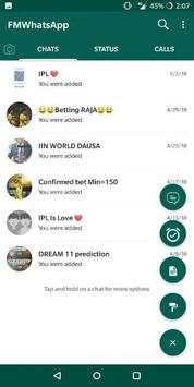 FMWhatas Plus Status Saver screenshot 1