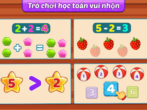 Toán cho trẻ em (Tiếng Việt) screenshot 12