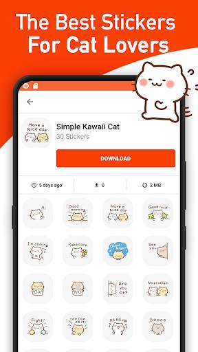 New Cat Memes Stickers For WhatsApp WAStickerApps screenshot 4