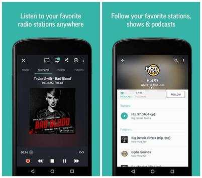 tuneinradio screenshot 2