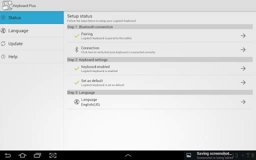 Logitech Keyboard Plus screenshot 5