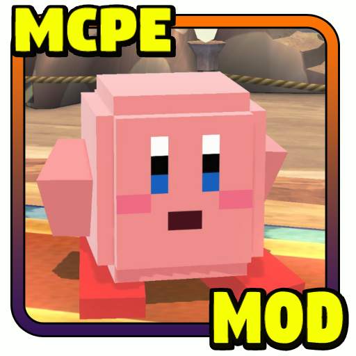 Kirby 4D skin and Mod MCPE - Minecraft Mod 1.0