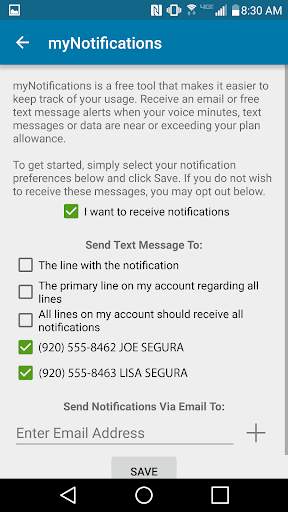 myCellcom App 3 تصوير الشاشة