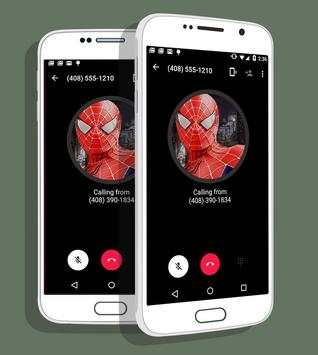FakeCall From The Spider Prank 3 تصوير الشاشة