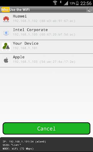 Catch the WiFi thief screenshot 2