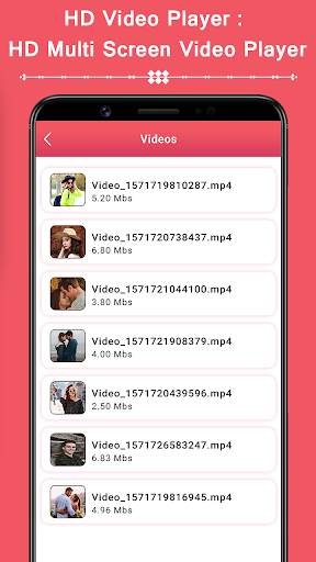 HD Video Player : HD Multi Screen Video Player screenshot 3
