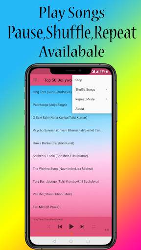 Top 50 Bollywood Songs 2019 screenshot 4