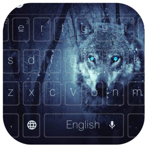 Wild Wolf Keyboard Theme HD 10001004