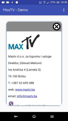 Max Tv BIH screenshot 4