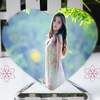 Love Heart Photo Frame 4.5