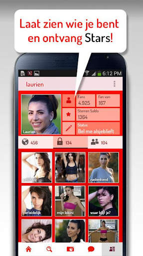 SelfieStar: deel Selfies & cha screenshot 7