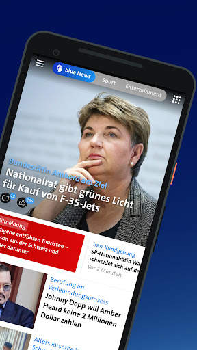 Swisscom blue News & E-Mail screenshot 2