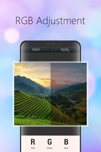Photo editor pic studio RGB adjustment screenshot 4