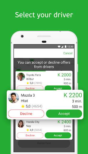 inDriver - တတ်နိုင်စီးနင်း screenshot 4