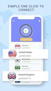 VPN Free - Unlimited Location, Fastest Hotspot screenshot 2