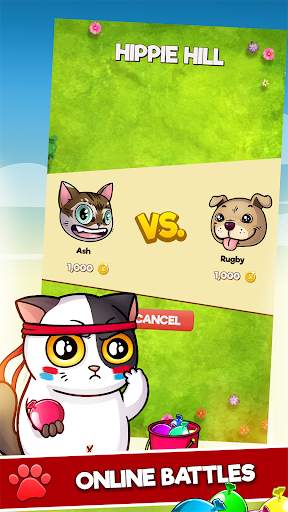 CUTE WARS PUZZLE BATTLE – Cats vs Dogs Match 3 screenshot 3