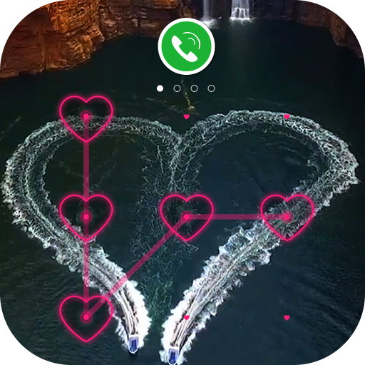 AppLock Live Theme - Love Speedboat 🚤 icon