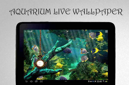 Aquarium Clock Live Wallpaper screenshot 5