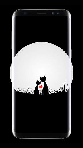 4K Black Kitty Wallpaper screenshot 7