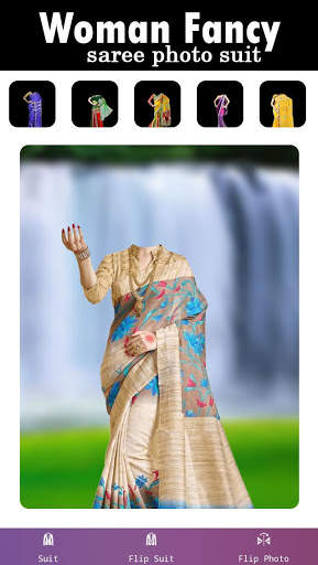 Woman Fancy Saree Photo Suit 1 تصوير الشاشة