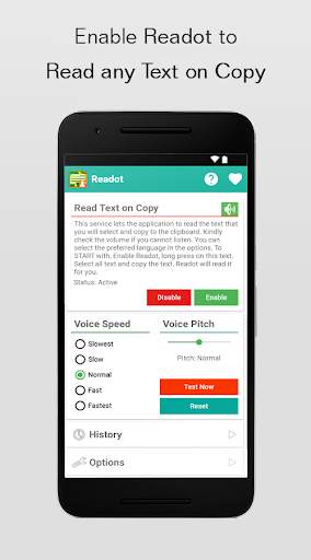 Readot - Copy Text to Read iT screenshot 1