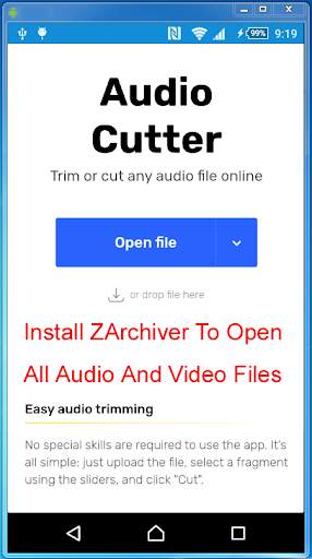 Ringtone Maker App screenshot 1