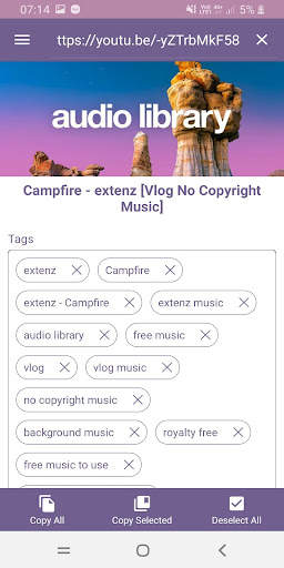 Tags for Videos screenshot 1