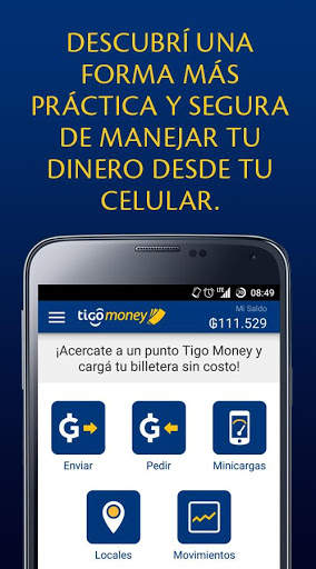Tigo Money Paraguay स्क्रीनशॉट 1