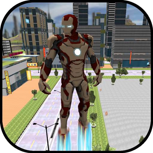 flying Super Iron Hero : Warrior of Crime City 1.5