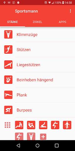 Körpergewichtstraining screenshot 1