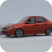 Driving Lada Kalina Car Simulator icon