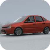 Driving Lada Kalina Car Simulator logo