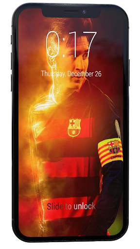 Lock Screen for Messi   Wallpapers 1 تصوير الشاشة