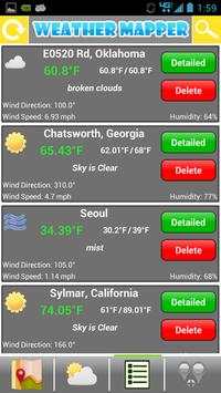 Weather Mapper скриншот 5