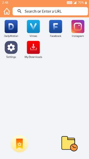 Video downloader - video player app screenshot 1