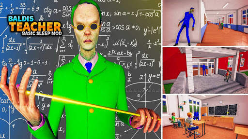 Baldi's Math Crazy Teacher:Basic Classic Party Mod screenshot 5