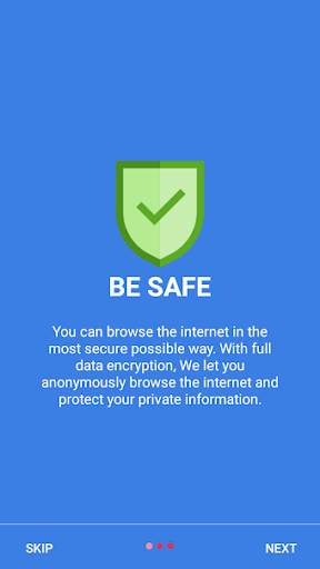 VPN PRO BLUE KEY screenshot 1