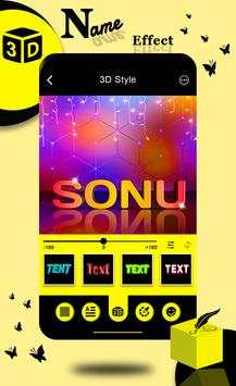 3D Text Effect Name Genrator screenshot 2